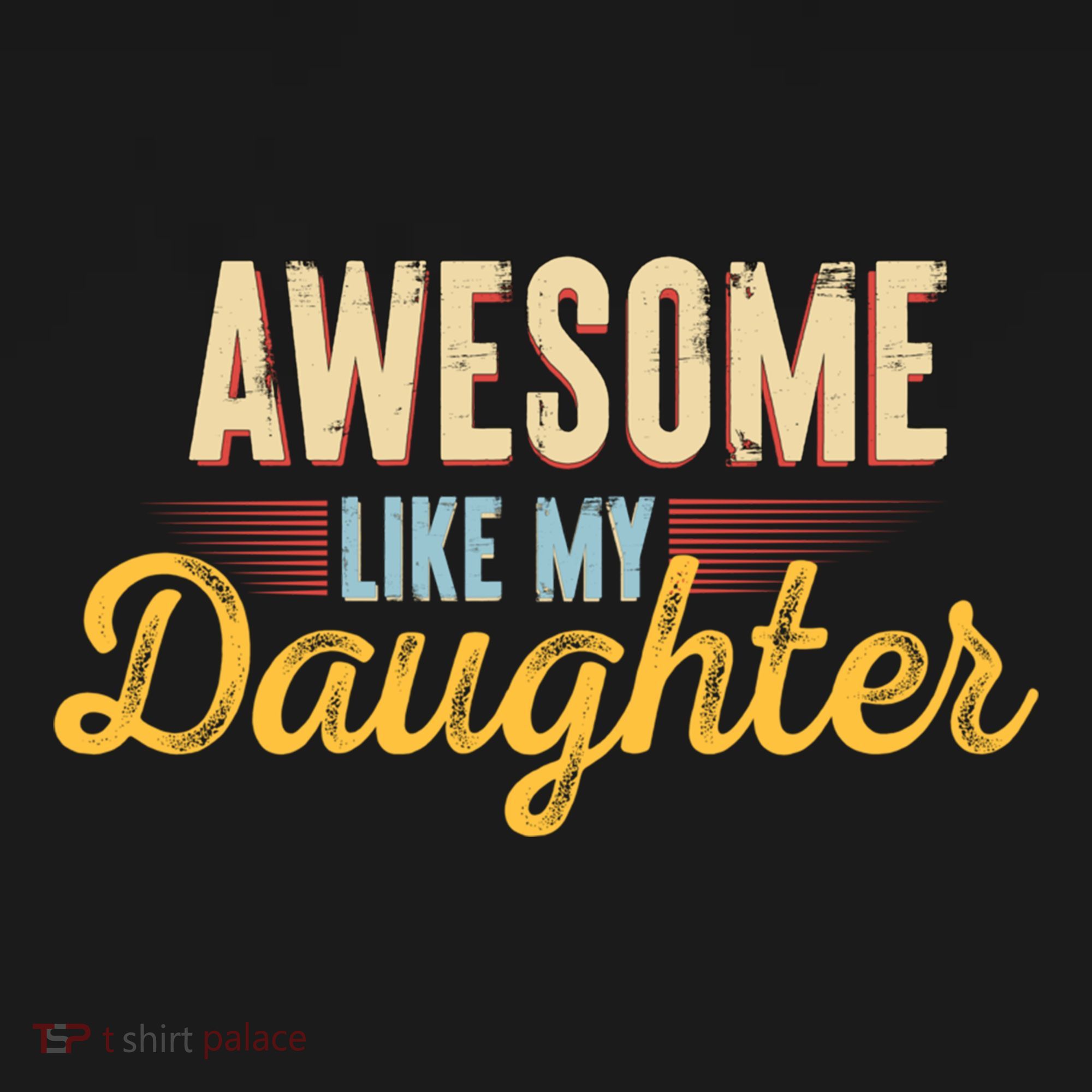 Awesome Like My Daughter Funny Fathers Day Cool Gift Pajama Set