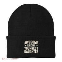 Awesome Like My Youngest Daughter Beanie thumb 0