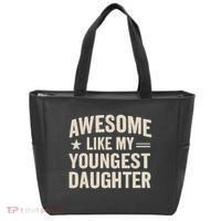 Awesome Like My Youngest Daughter Tote Bag thumb 0