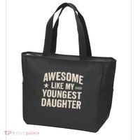 Awesome Like My Youngest Daughter Tote Bag thumb 3