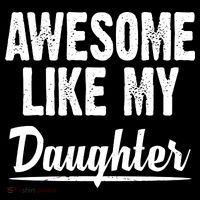 Awesome Like My Daughter Cute Gift Backpack thumb 2
