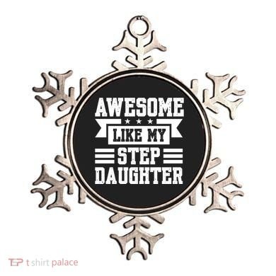 Awesome Like My Stepdaughter Bonus Dad Funny Gift Ornament