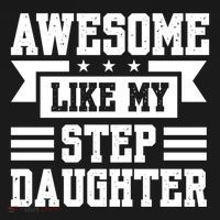 Awesome Like My Stepdaughter Bonus Dad Funny Gift Ornament thumb 1