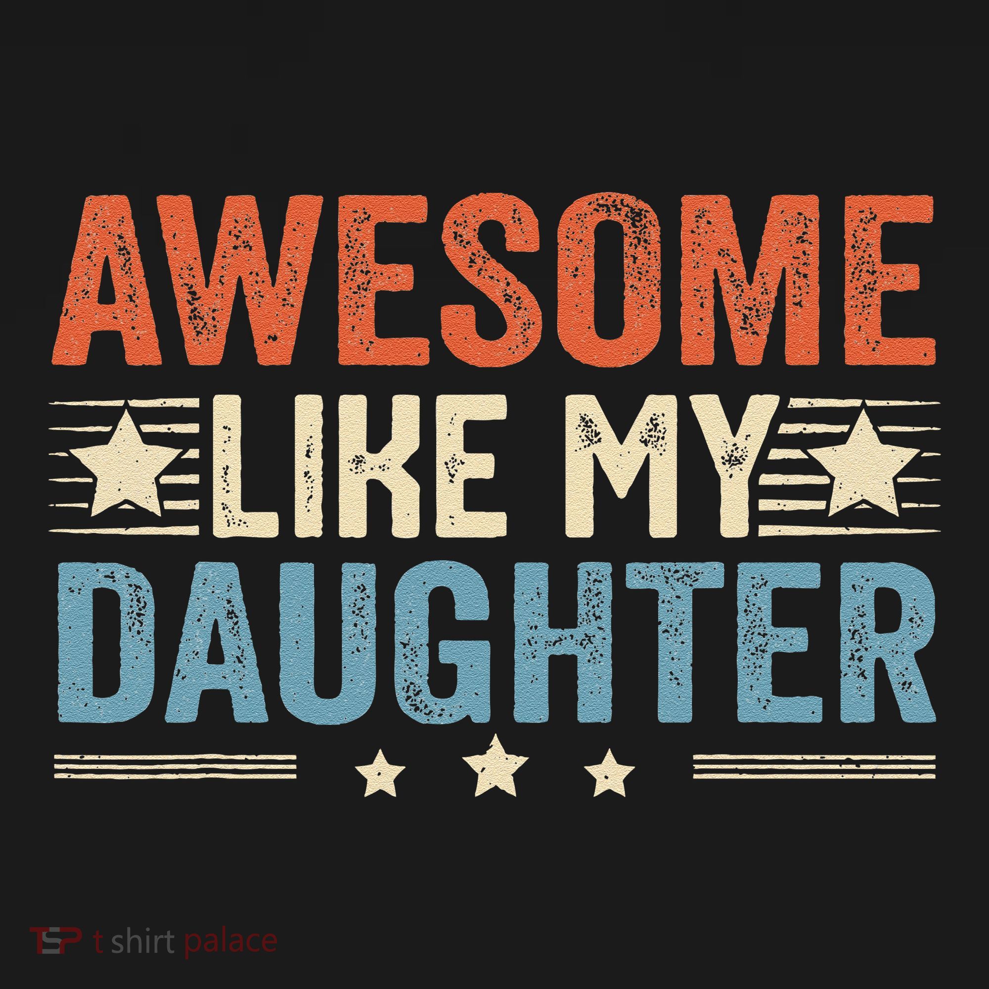 Awesome Like My Daughter Funny FatherS Day Dad Women's Hoodie