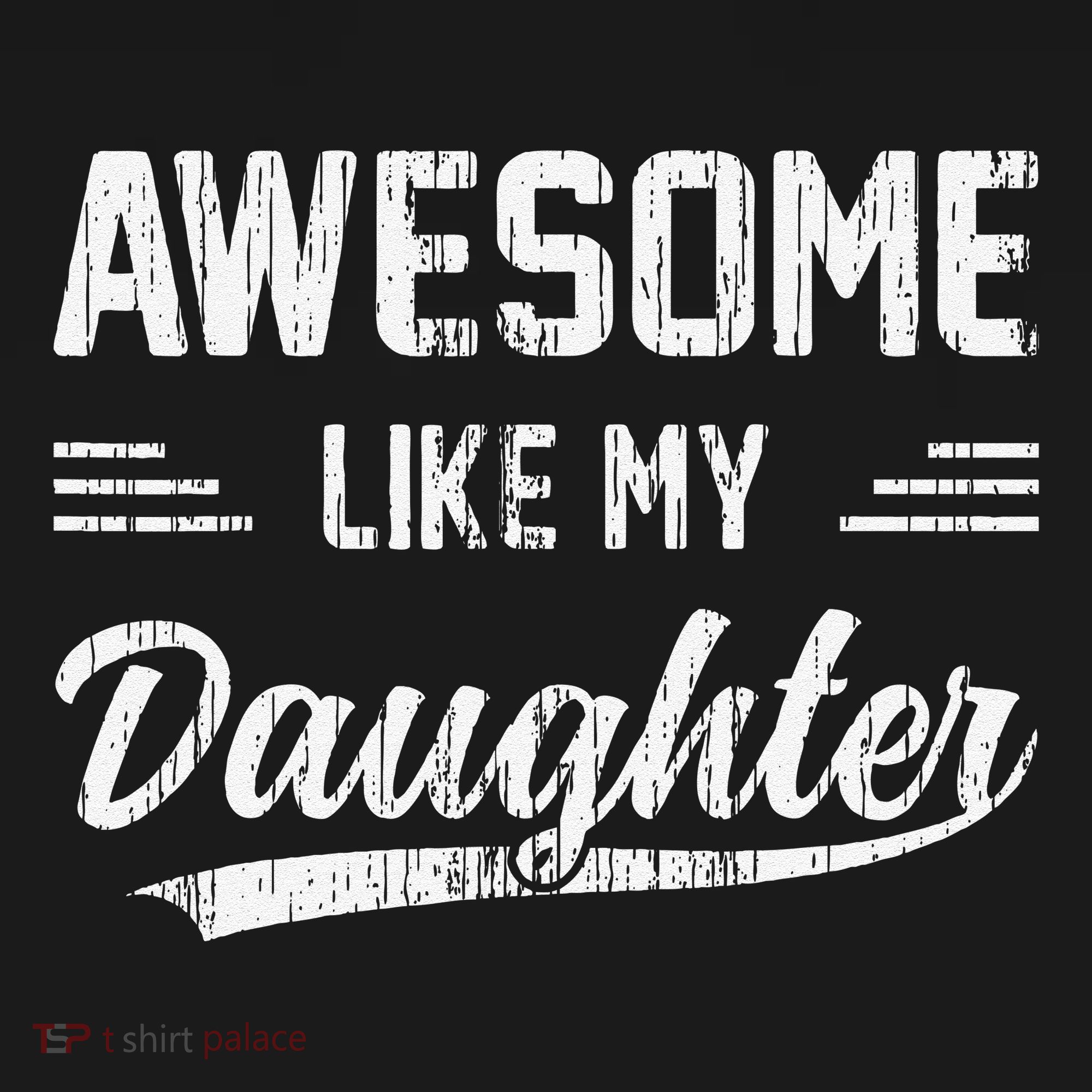 Awesome Like My Daughter Dad Funny Fathers Day Women's Hoodie