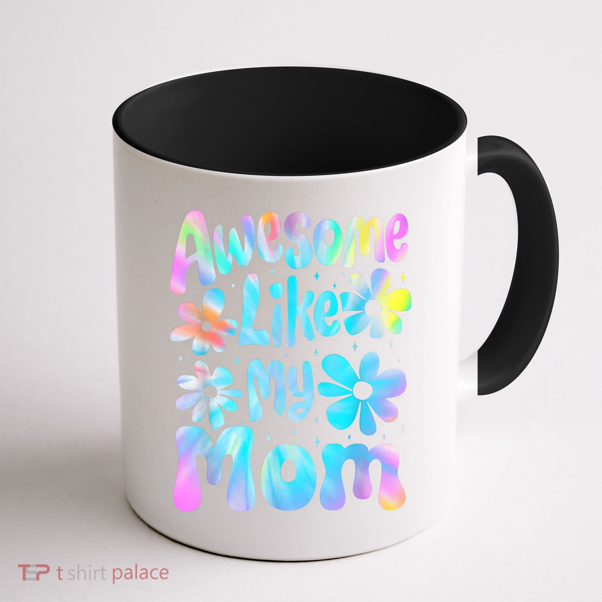 Awesome Like My Mom Mommy Groovy Graphic MotherS Day Coffee Mug