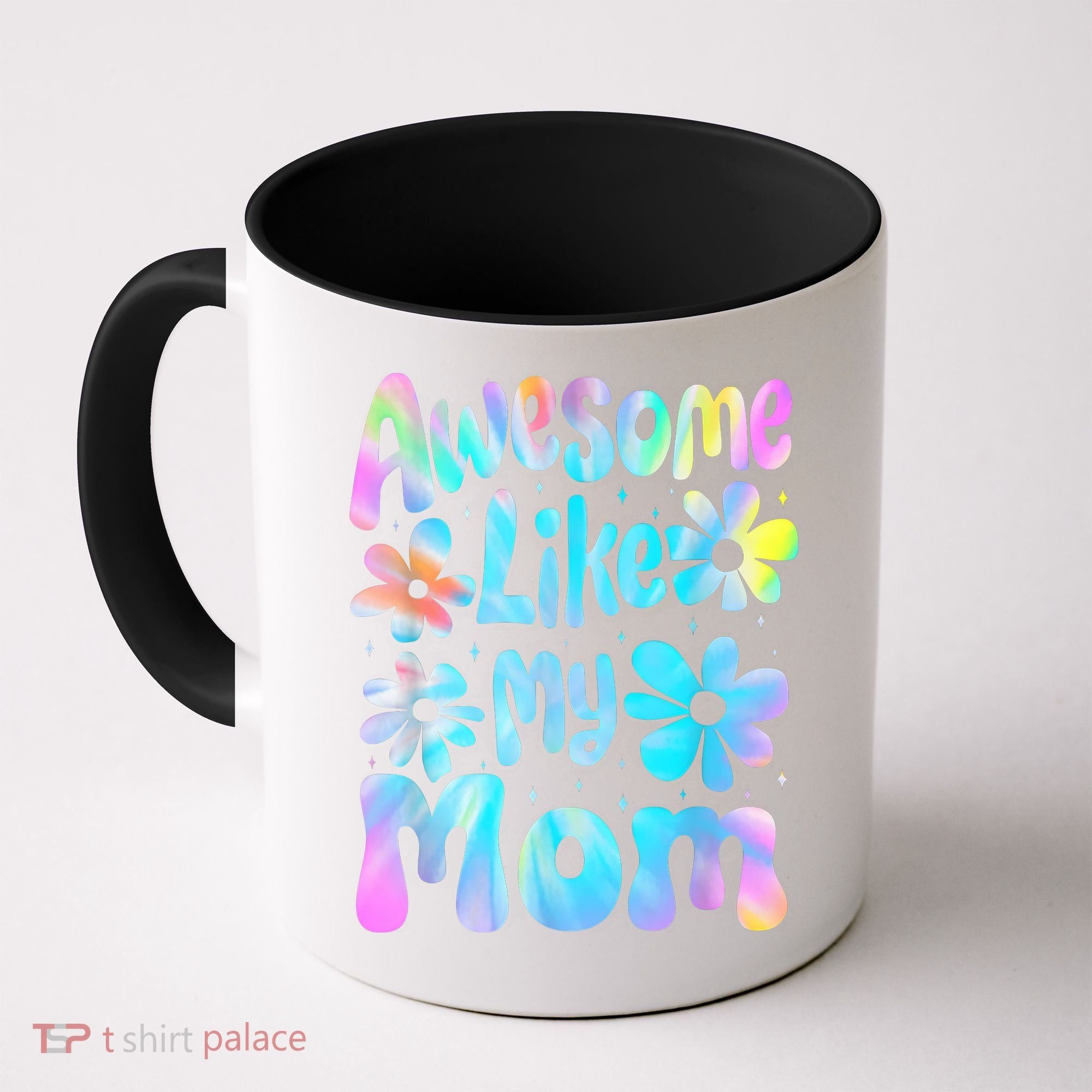 Awesome Like My Mom Mommy Groovy Graphic MotherS Day Coffee Mug