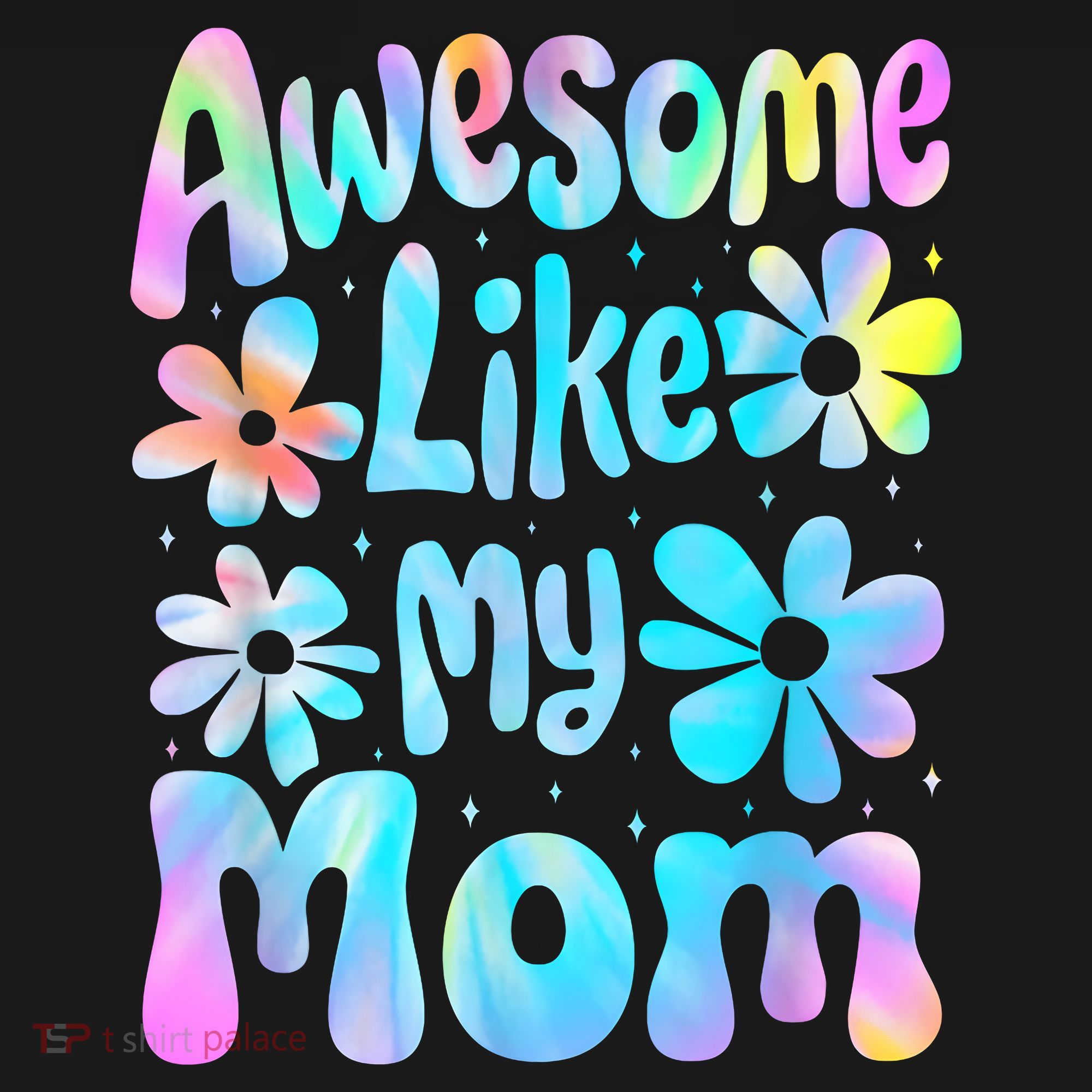 Awesome Like My Mom Mommy Groovy Graphic MotherS Day Mousepad