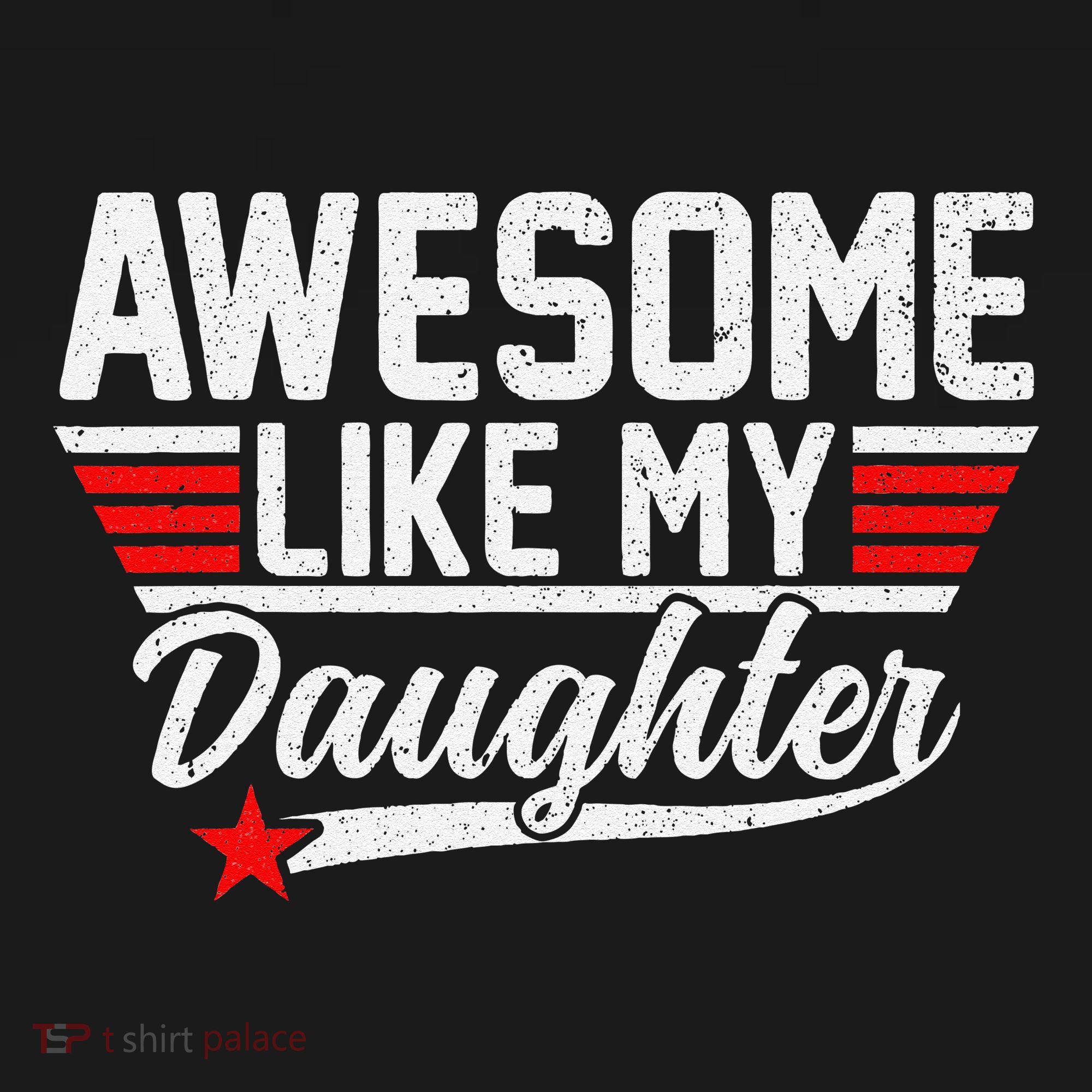 Awesome Like My Daughter Funny Fathers Day Dad Women's Hoodie