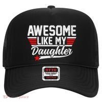 Awesome Like My Daughter Funny Fathers Day Dad Hat thumb 0