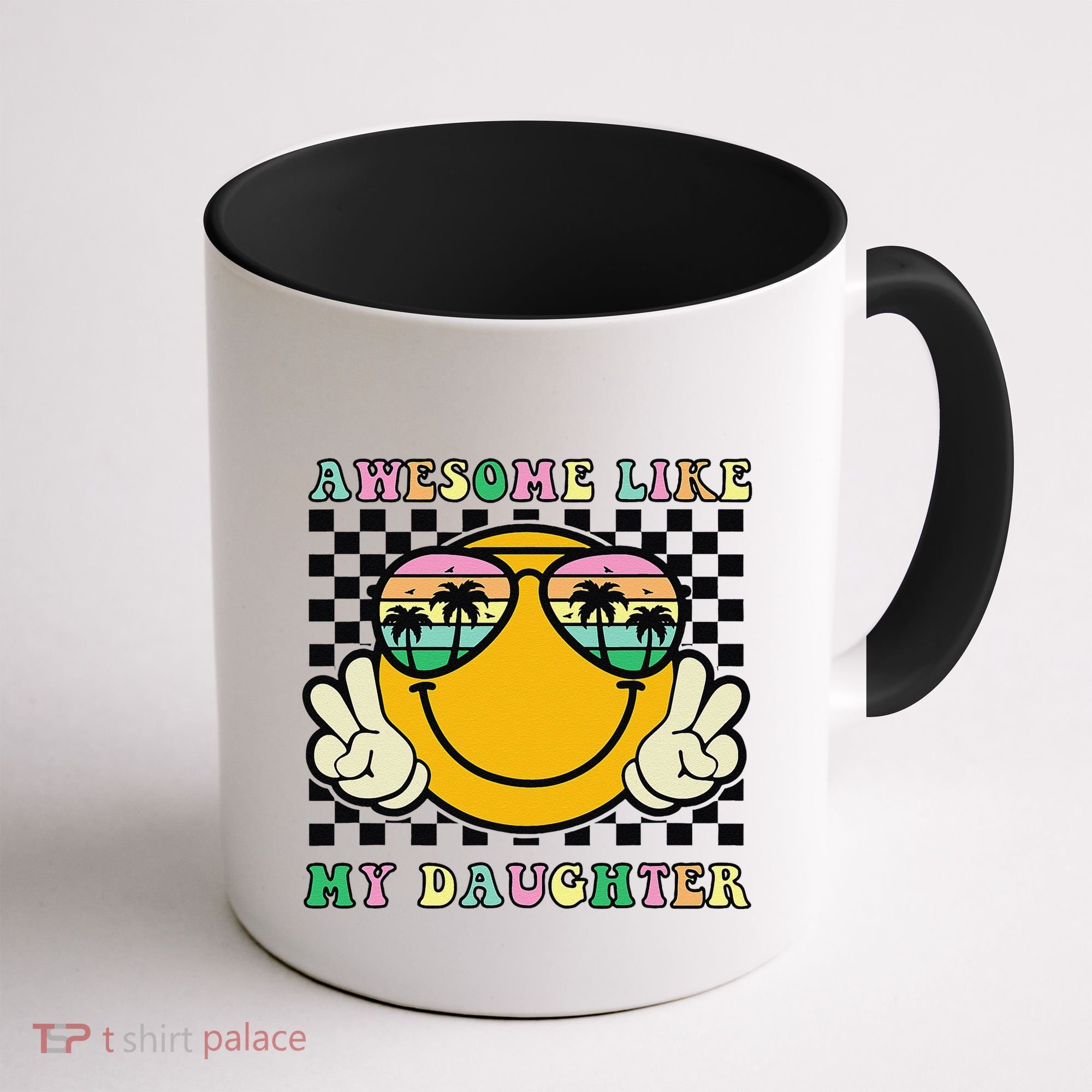 Awesome Like My Daughter Funny FatherS Day Dad Coffee Mug