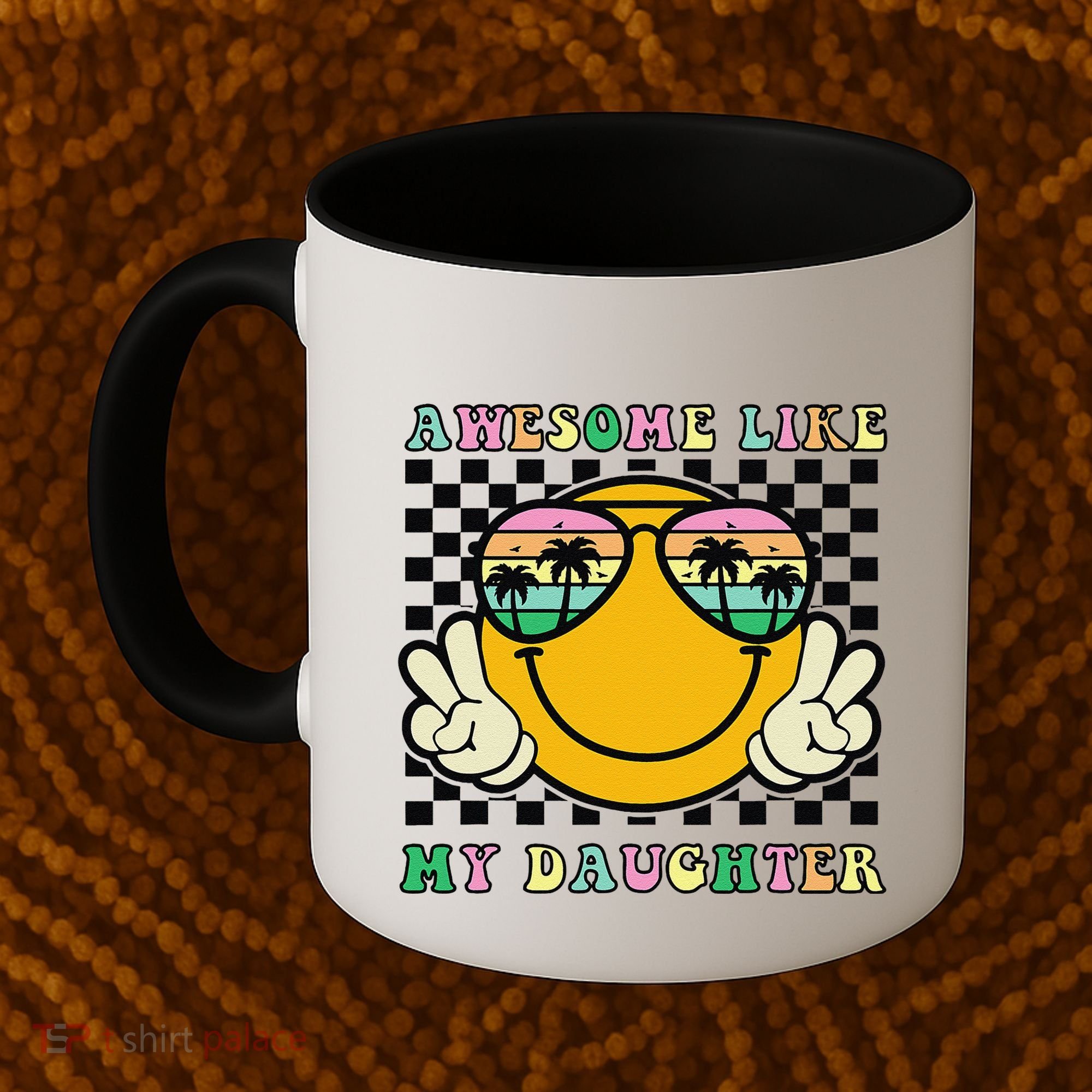 Awesome Like My Daughter Funny FatherS Day Dad Coffee Mug