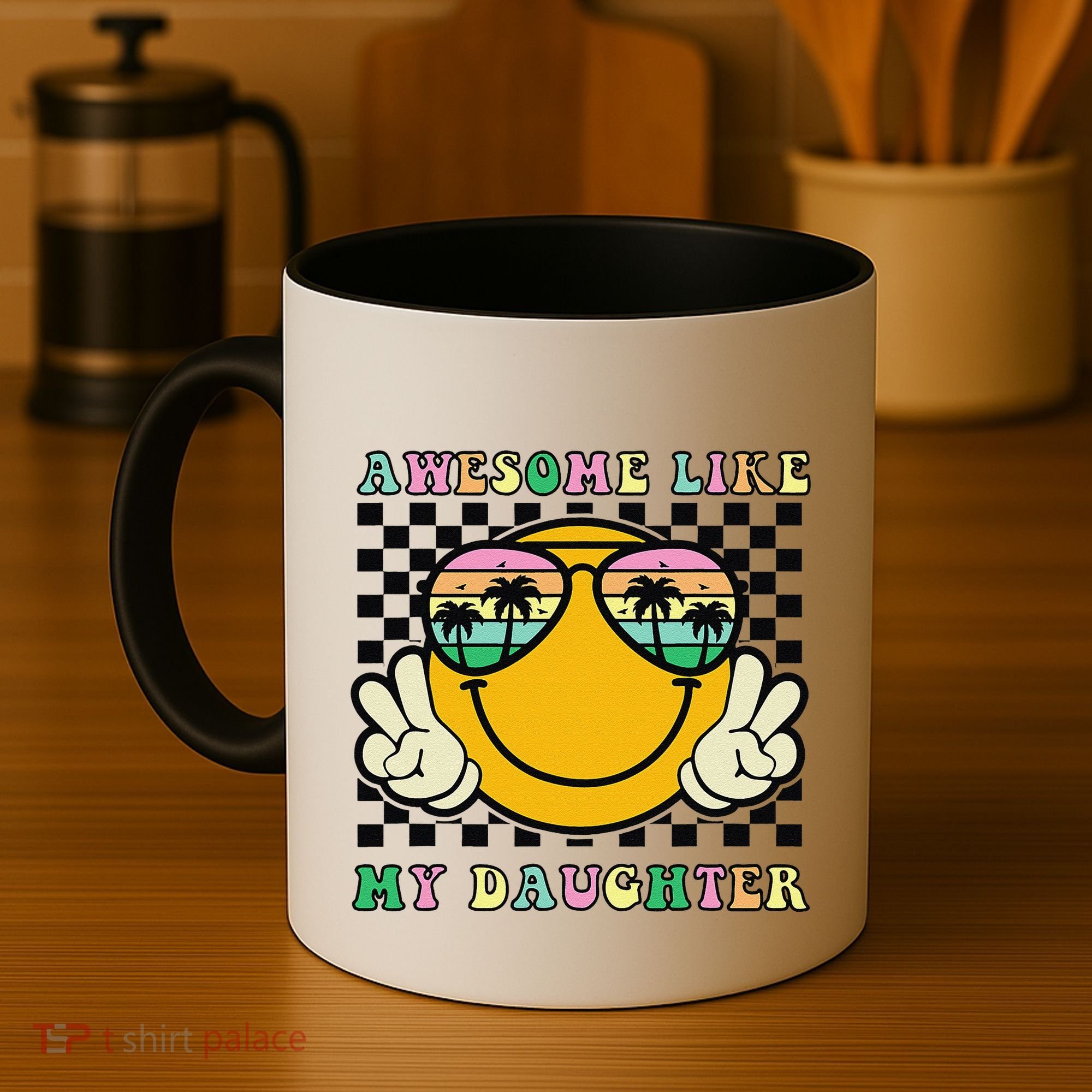 Awesome Like My Daughter Funny FatherS Day Dad Coffee Mug
