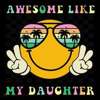 Awesome Like My Daughter Funny FatherS Day Dad Coffee Mug thumb 5
