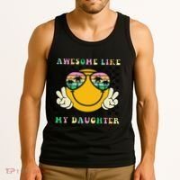 Awesome Like My Daughter Funny FatherS Day Dad Tank Top thumb 3
