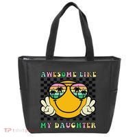 Awesome Like My Daughter Funny FatherS Day Dad Tote Bag thumb 0