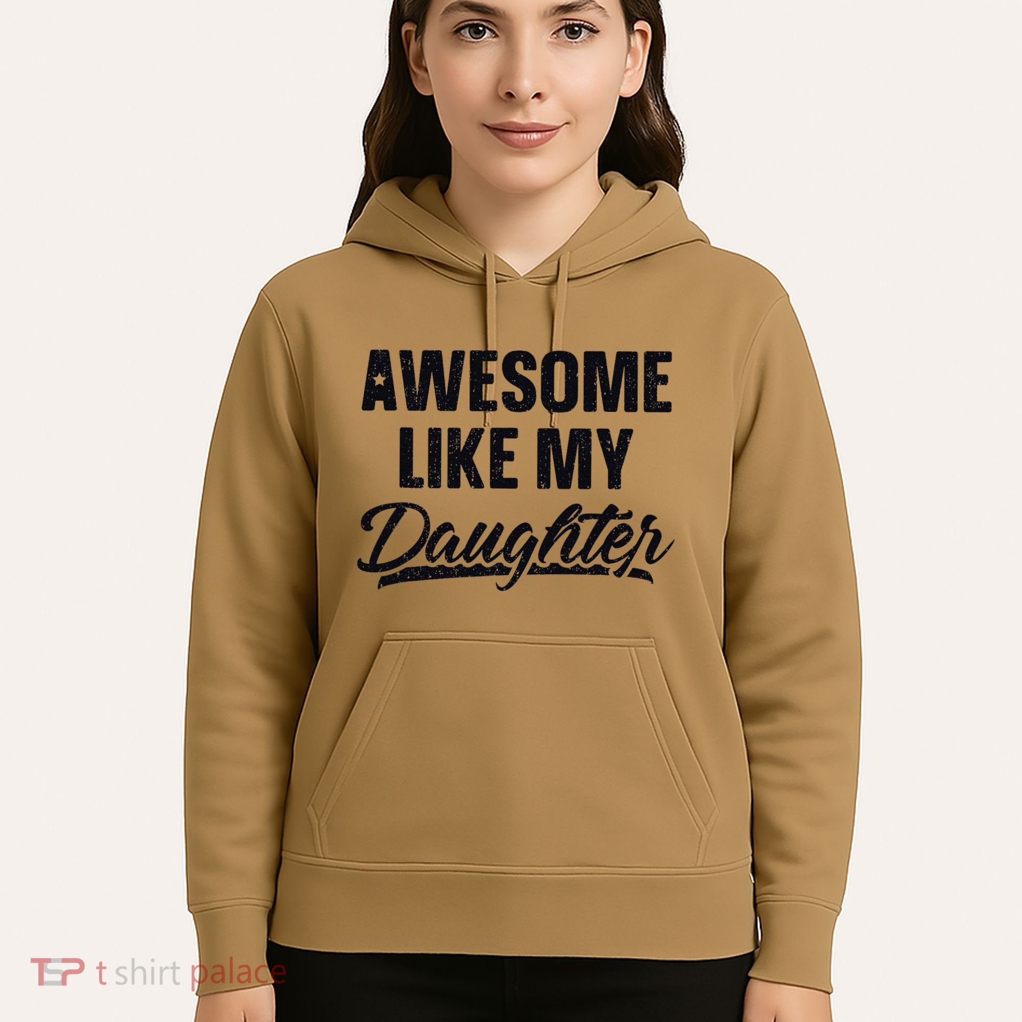 Awesome Like My Daughter Gift Funny FatherS Day Hoodie