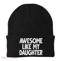 Awesome Like My Daughter Cute Gift Beanie thumb 0