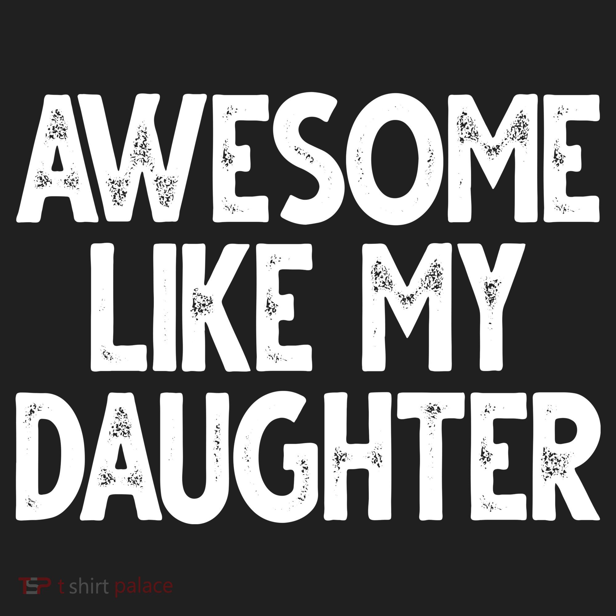 Awesome Like My Daughter Cute Gift Golf Towel