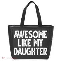 Awesome Like My Daughter Cute Gift Tote Bag thumb 0