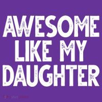 Awesome Like My Daughter Cute Gift Hoodie thumb 2
