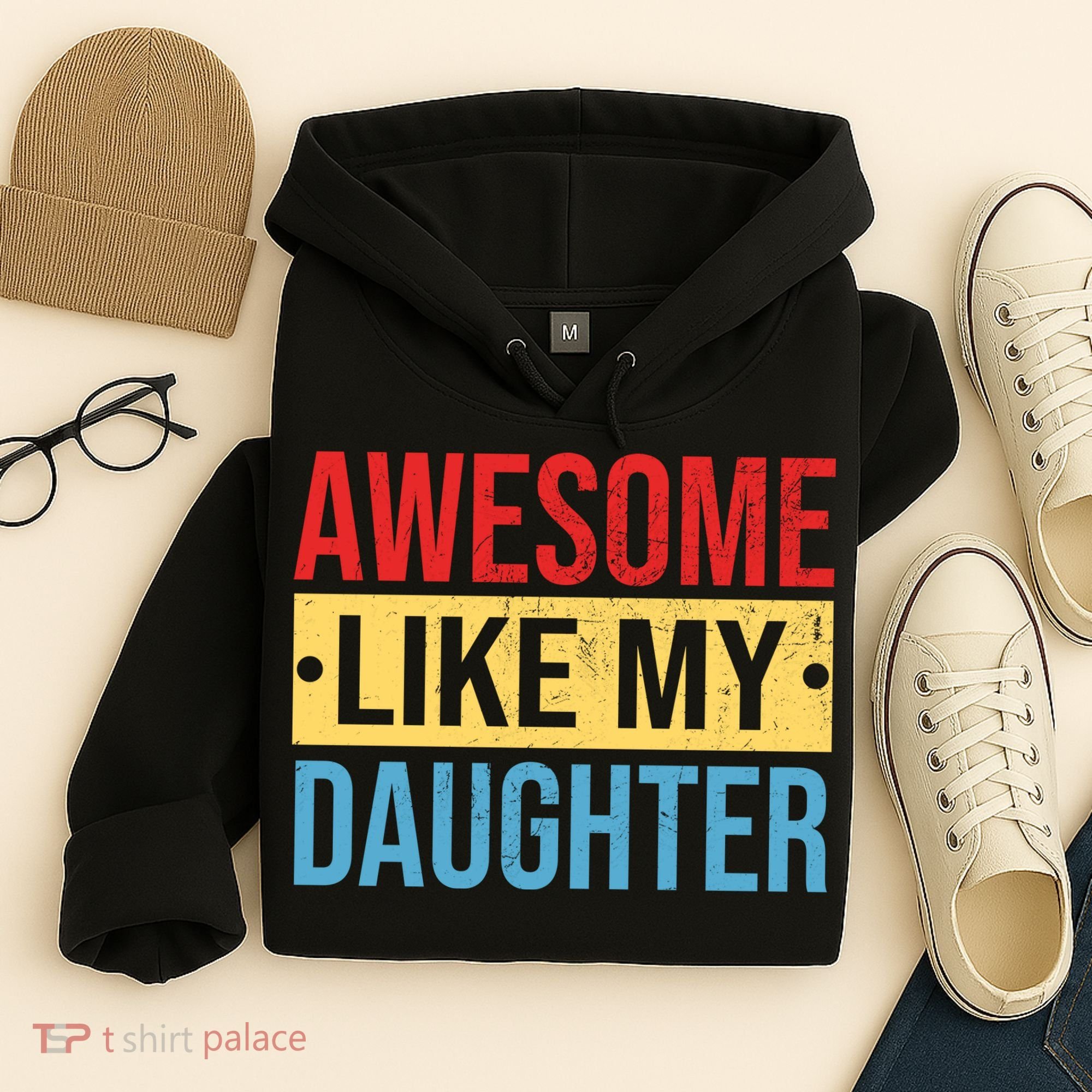 Awesome Like My Daughter Gift For Parents Hoodie
