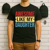 Awesome Like My Daughter Gift For Parents T-Shirt thumb 6