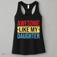 Awesome Like My Daughter Gift For Parents Women's Tank Top thumb 3
