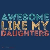 Awesome Like My Daughters Doggie Tank thumb 4