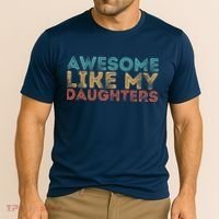 Awesome Like My Daughters Cooling Performance Crew T-Shirt thumb 2