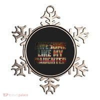 Awesome Like My Daughter 4th July Flag Proud Dad Fathers Day Ornament thumb 0