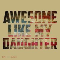 Awesome Like My Daughter 4th July Flag Proud Dad Fathers Day Polo thumb 2
