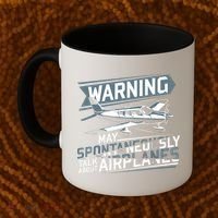 Airplane Lover Men Boy Kids Aviation Pilot Coffee Mug thumb 2