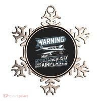 Airplane Lover Men Boy Kids Aviation Pilot Ornament thumb 0
