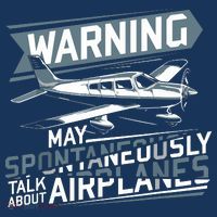 Airplane Lover Men Boy Kids Aviation Pilot T-Shirt thumb 7