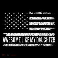 Awesome Like My Daughter Retro Man Funny Fathers Day Dad Coffee Mug thumb 5