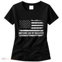 Awesome Like My Daughter Retro Man Funny Fathers Day Dad Women's T-Shirt thumb 0