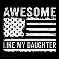 Awesome Like My Daughter Funny Fathers Day Daddy Daughter Coffee Mug thumb 5