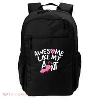 Awesome Like My Aunt Funny Niece And Nephew Gift Backpack thumb 0