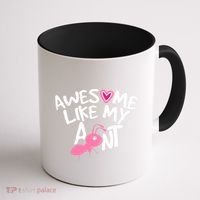 Awesome Like My Aunt Funny Niece And Nephew Gift Coffee Mug thumb 1