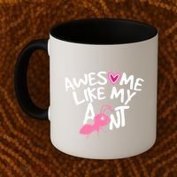 Awesome Like My Aunt Funny Niece And Nephew Gift Coffee Mug thumb 2