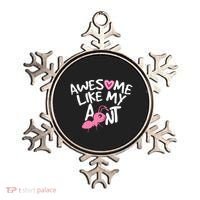 Awesome Like My Aunt Funny Niece And Nephew Gift Ornament thumb 0