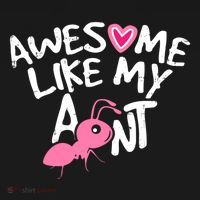Awesome Like My Aunt Funny Niece And Nephew Gift Ornament thumb 1