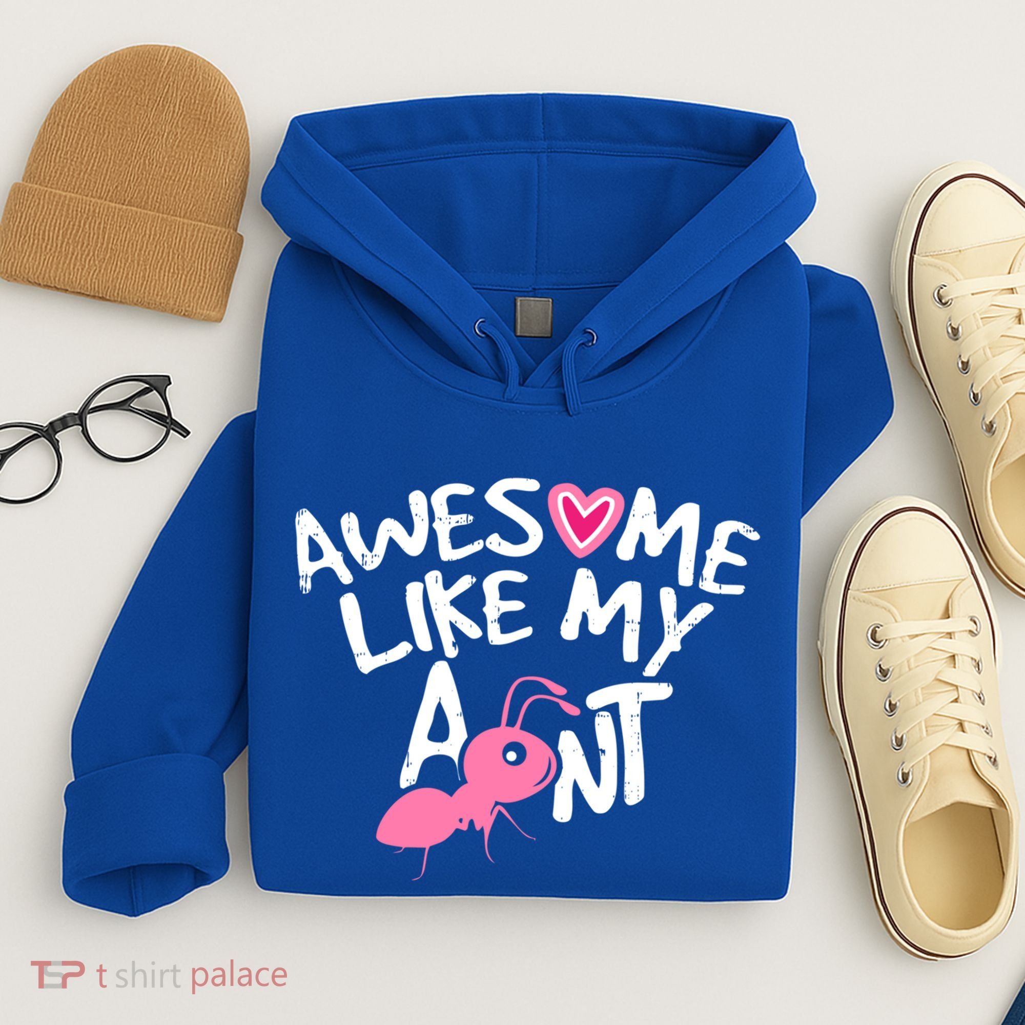 Awesome Like My Aunt Funny Niece And Nephew Gift Hoodie