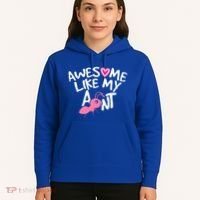 Awesome Like My Aunt Funny Niece And Nephew Gift Hoodie thumb 5