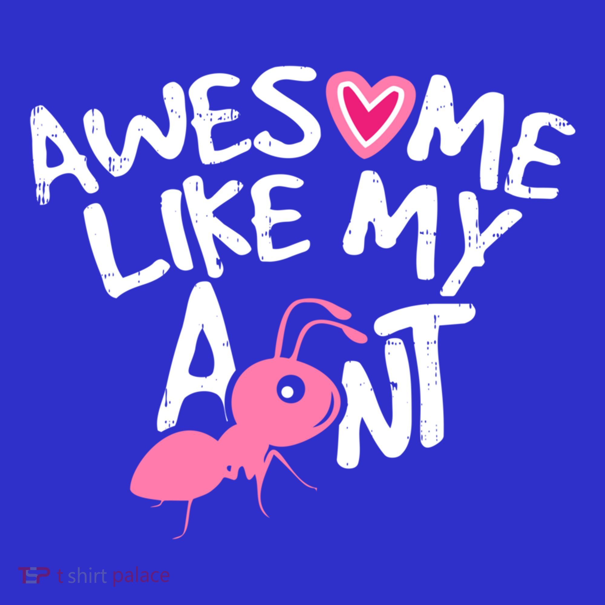 Awesome Like My Aunt Funny Niece And Nephew Gift Sweatshirt