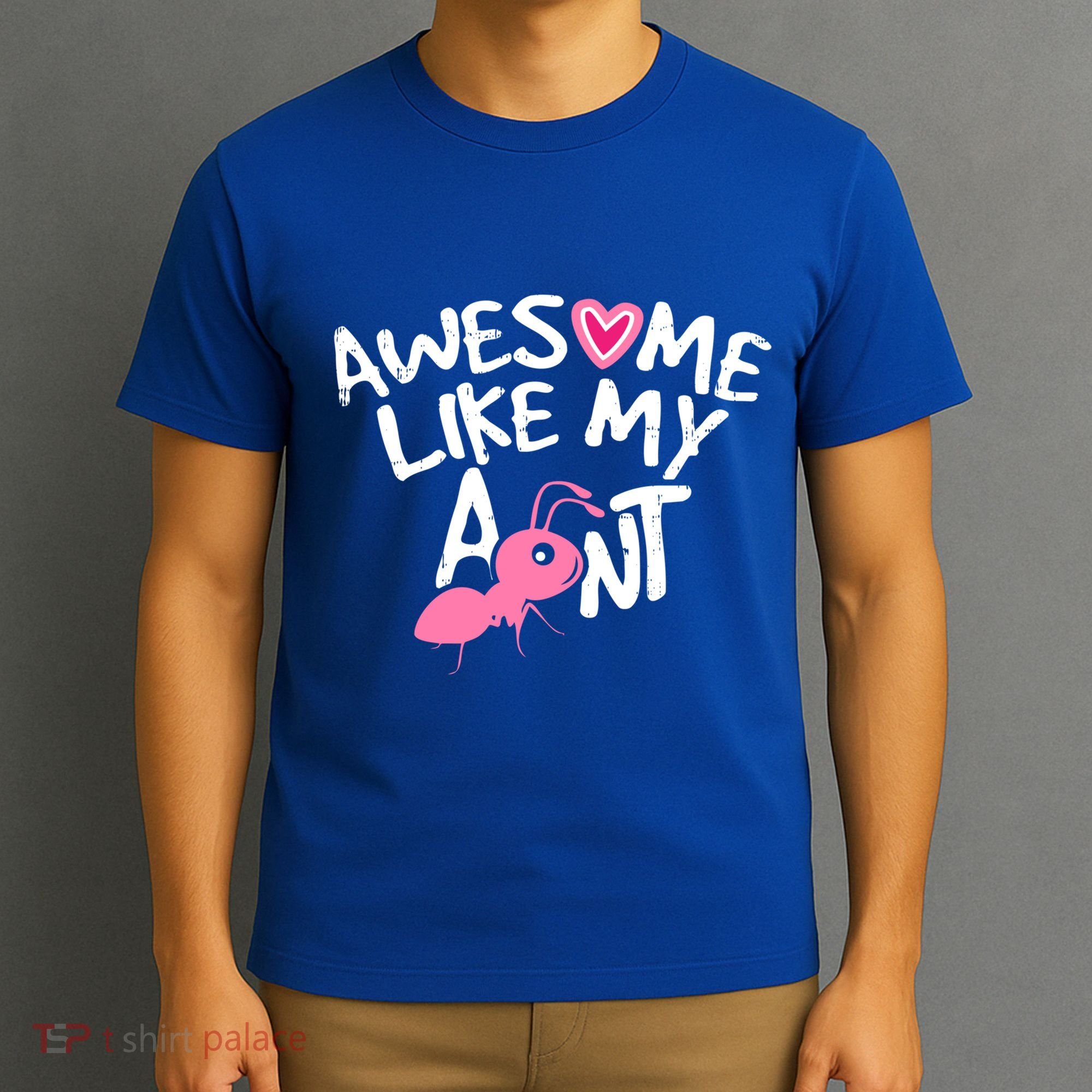 Awesome Like My Aunt Funny Niece And Nephew Gift T-Shirt