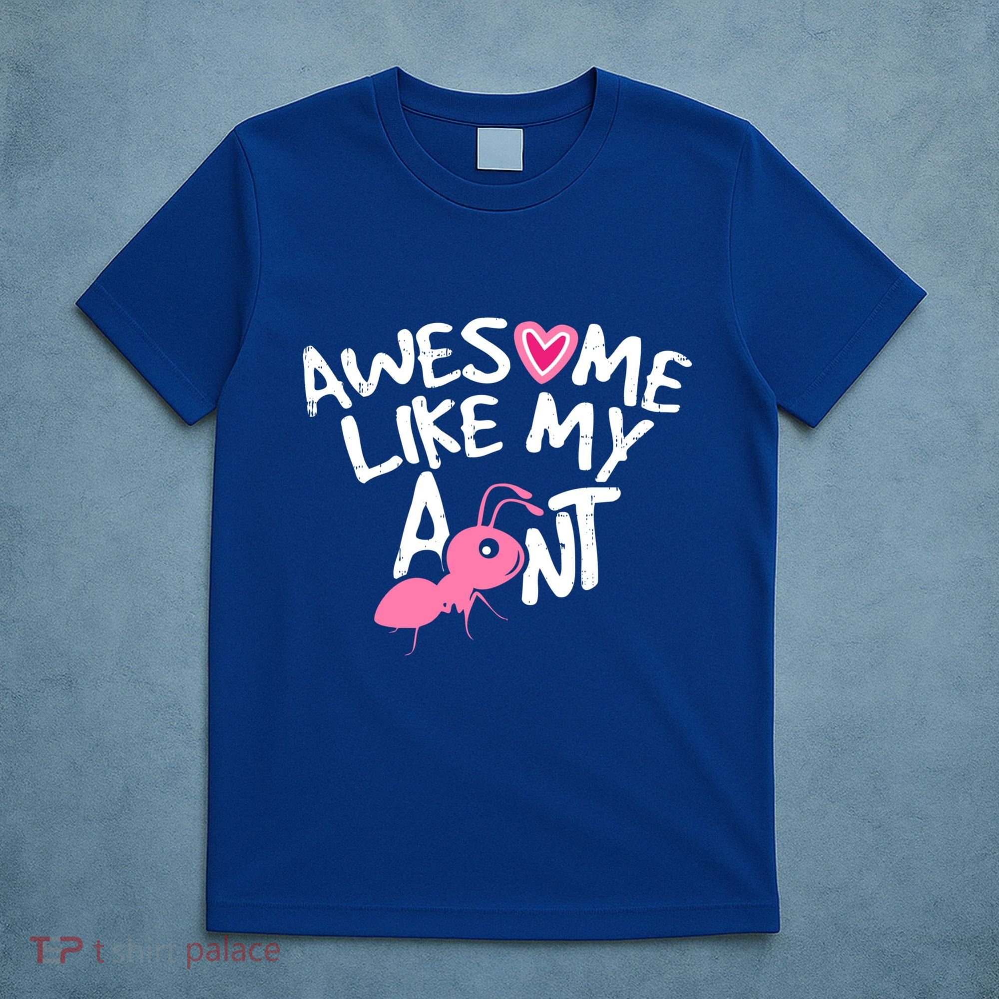 Awesome Like My Aunt Funny Niece And Nephew Gift T-Shirt
