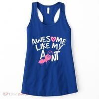 Awesome Like My Aunt Funny Niece And Nephew Gift Women's Tank Top thumb 0