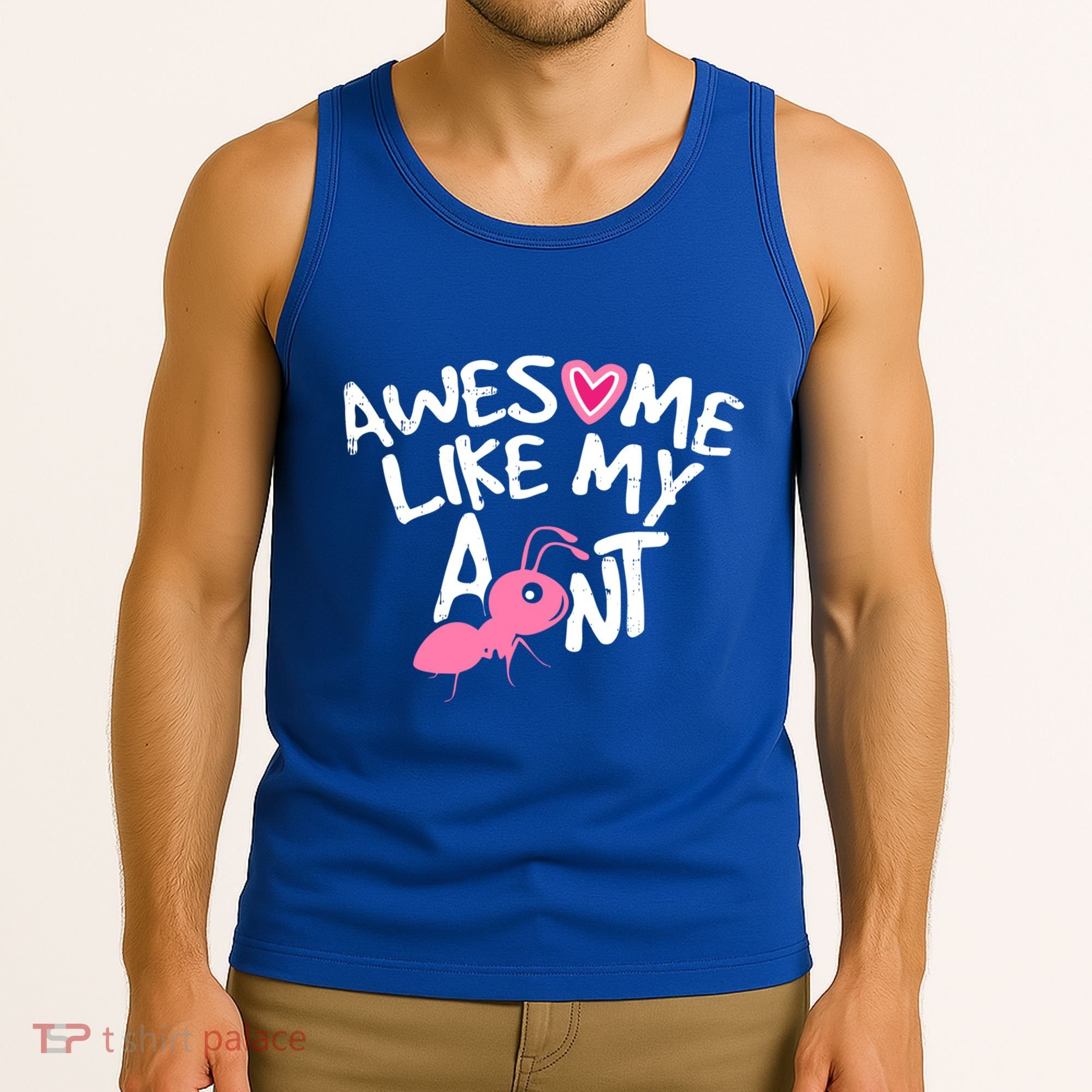 Awesome Like My Aunt Funny Niece And Nephew Gift Tank Top